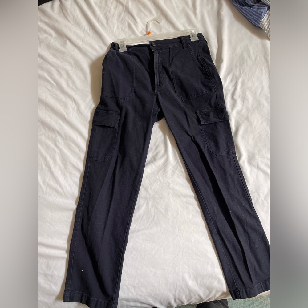 J. Crew Navy Blue Cargo Pants
